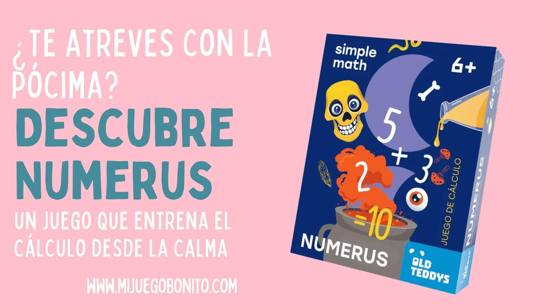 Numerus, un juego para niñ@s de 5 a 7 años que entrena el cálculo desde la calma matemáticas