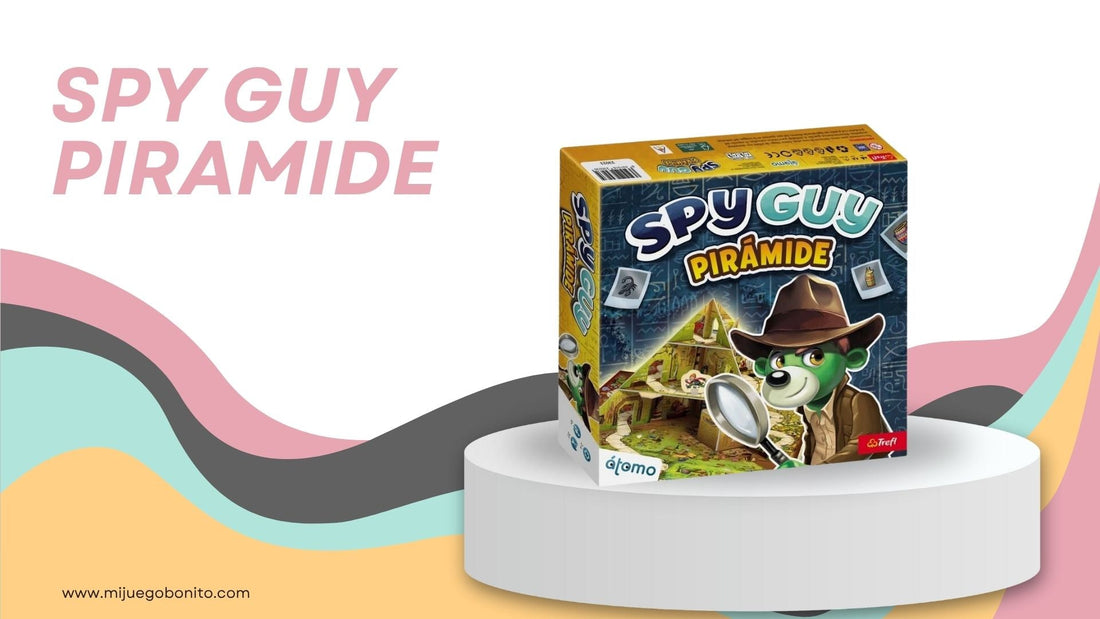 Spy Guy Pirámide - La aventura en 3D que entrena la mirada y el trabajo en equipo