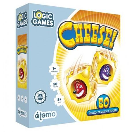Cómo jugar a Cheese, un juego de lógica de Átomo, en menos de 3 minutos Hoy te contamos como jugar a un juego que te hará pensar y pensar de lo lindo, se trata de Cheese! un juego de lógica de la editorial Átomo a partir de los 8 años. No te dejes engañar