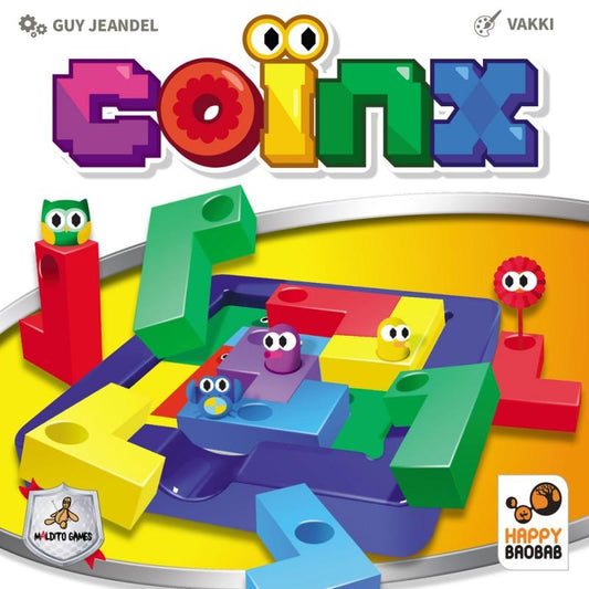 Cómo jugar a Coinx, un juego para ayudarles a desarrollar su capacidad lógica y visión espacial ¿Quieres ayudarles a desarrollar su pensamiento lógico y su percepción espacial? Descubre el juego de mesa Coinx Hoy te mostramos Coinx un juego a partir de lo