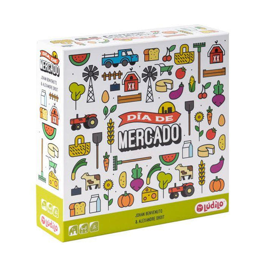 Cómo jugar a Día de Mercado, un juego para desde los 7 años estratégico y muy divertido