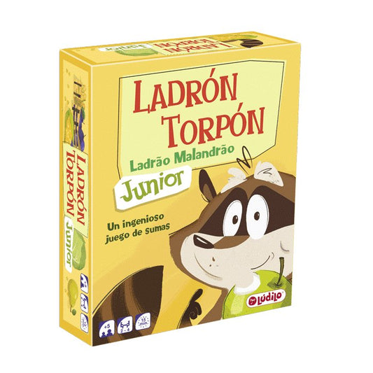 Cómo jugar a Ladrón Torpón Junior, un juego de Ludilo, en menos de 3 minutos ¿Tienes 3 minutos? Menos aún es lo único que vas a necesitar para ver cómo jugar a Ladrón Torpón Junior, un juego de @ludilojuegos con el que vais a disfrutar jugando con los núm