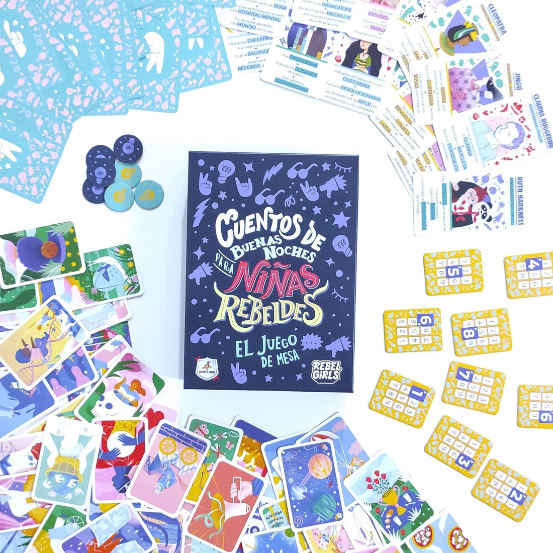 Cuentos de Buenas Noches para Niñas Rebeldes El juego de Mesa de Maldito Games