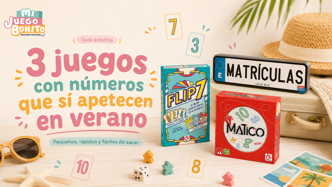 3 juegos pequeños con números para jugar este verano