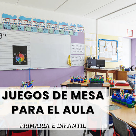 Juegos de mesa para clase de infantil y primaria