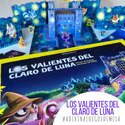Los Valientes del Claro de Luna , un precioso juego de Haba ¿Conoces el juego Los Valientes del Claro de Luna 🌙 de @haba_es ? Se trata de un juego que nada más sacarlo y montarlo será inevitable querer jugarlo de manera libre con sus componentes😍. El ca