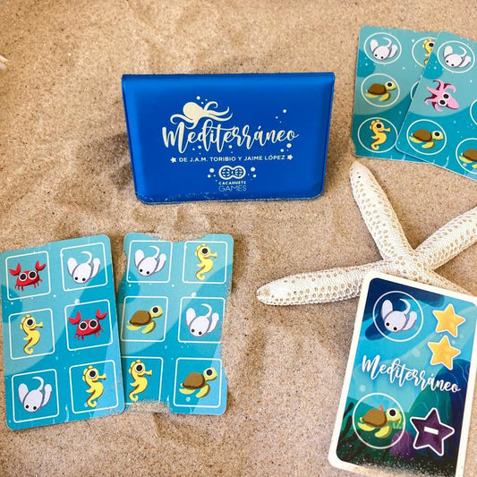Mediterráneo un juego de mesa para dos con muy refrescante cacahuete games,ESTRATEGIA,parejas