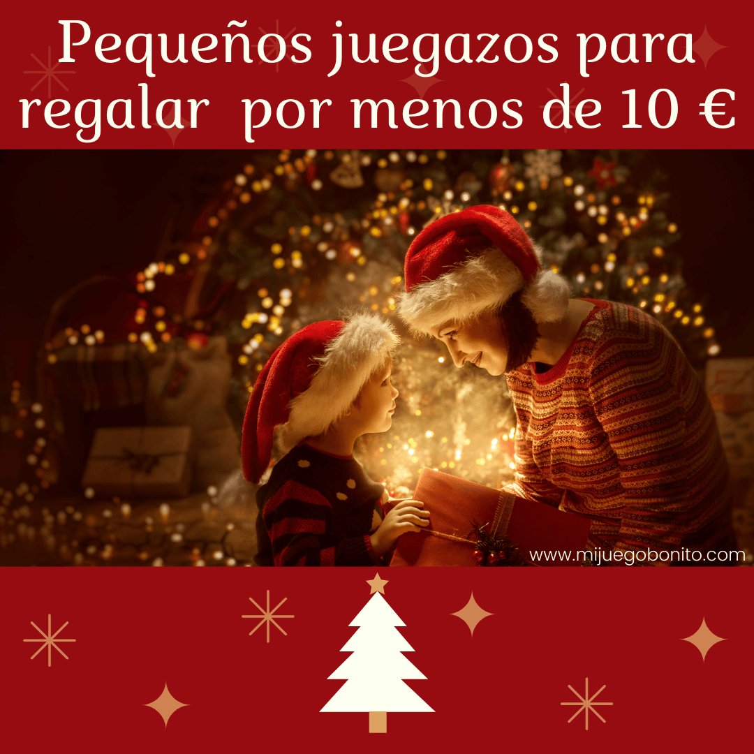 Pequeños juegos de mesa para regalar por menos de 10 euros