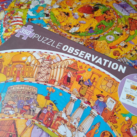 Aprender historia con este Puzzle Observación Historia es mucho más divertido 🧩 #profesmijuegobonito,ciencias sociales