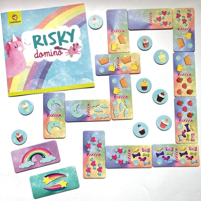 Risky Domino, una vuelta de tuerca a un clásico juego familiar juegos de mesa familiares