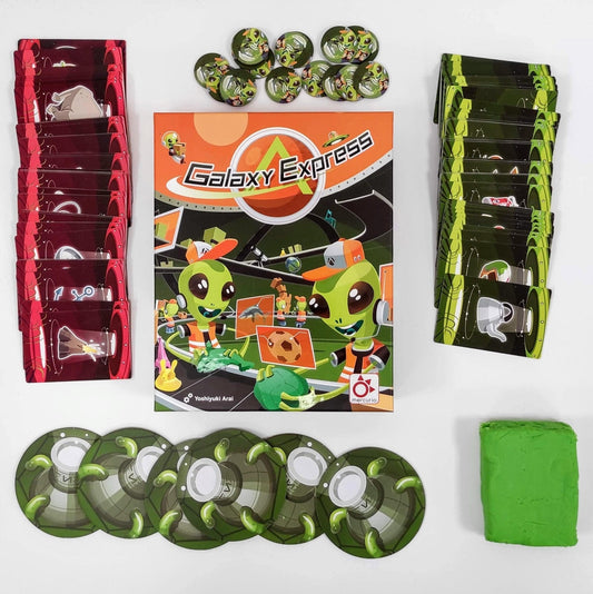 ¿Te gustan los juegos creativos? Con Galaxy Express vas a disfrutar y sorprenderte Hoy te mostramos el juego de mesa Galaxy Express distribuido por @mercuriodistribuciones¿Has visto ya el material que incorpora y que lo hace diferente?🎯 El objetivo del j