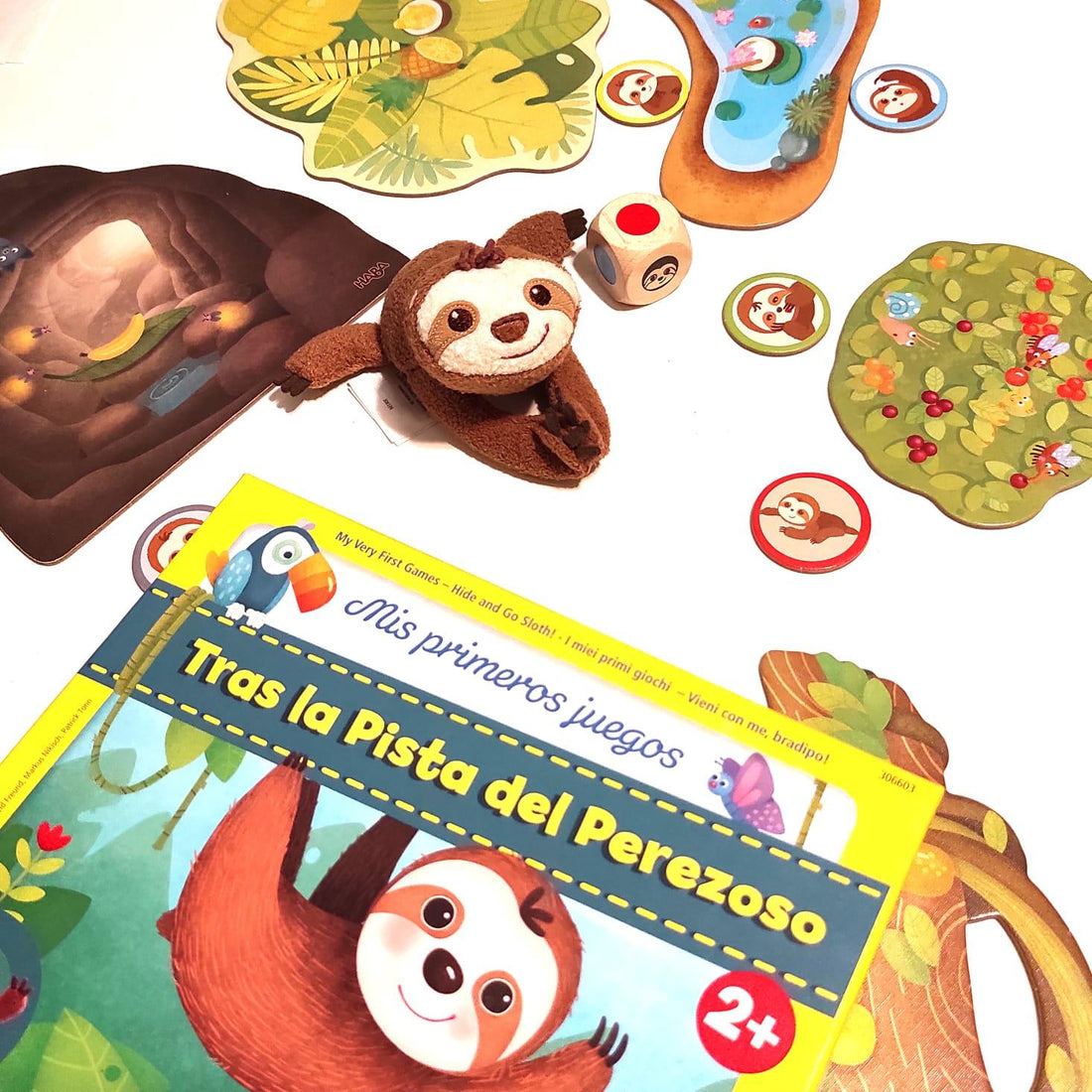 Tras La Pista del Perezoso Juego de mesa de Haba desde los 2 años Hoy te traemos el juego Tras la Pista del Perezoso de @haba_es , un juego a partir de los 2 años y en el que podrán jugar de 1 a 5 jugadores.Además del #juegolibre , tan importante y necesa