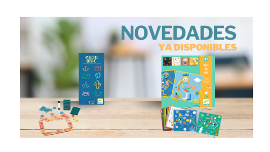 Dot to Dot y Picto Bric Novedades de Djeco ya disponibles