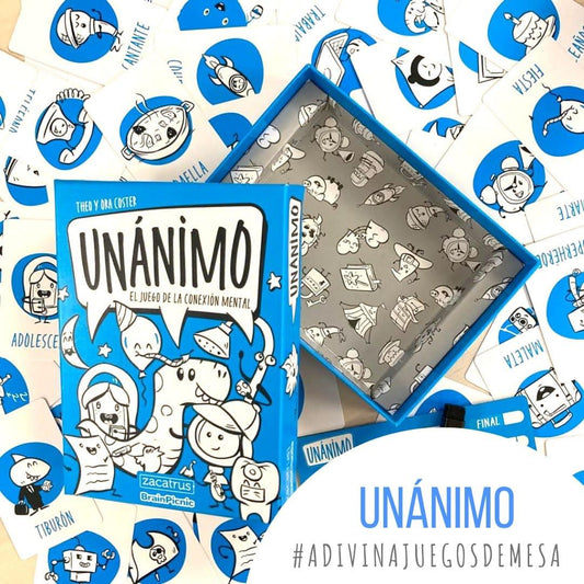 UNÁNIMO - ¿Cómo de conectados estáis? - Juego de Zacatrus y BrainPicnic Hola a todos hoy vamos a contaros acerca de "Unánimo" de @brainpicnic y @zacatrus .Este juego ha sido uno de los grandes descubrimientos de esta parte final del año 😍 y es que ,ademá