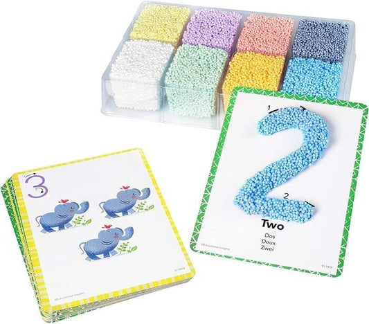 JUEGO PLAYFOAM SET PARA MOLDEAR Y APRENDER LOS NUMEROS Educational Toys