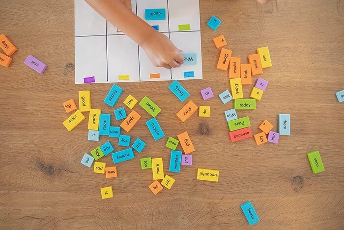 JUEGO DOMINO PARA FORMAR FRASES en inglés | Learning Resources Educational Toys