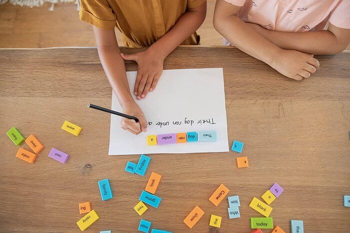 JUEGO DOMINO PARA FORMAR FRASES en inglés | Learning Resources Educational Toys