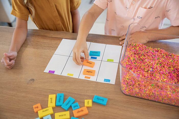 JUEGO DOMINO PARA FORMAR FRASES en inglés | Learning Resources Educational Toys