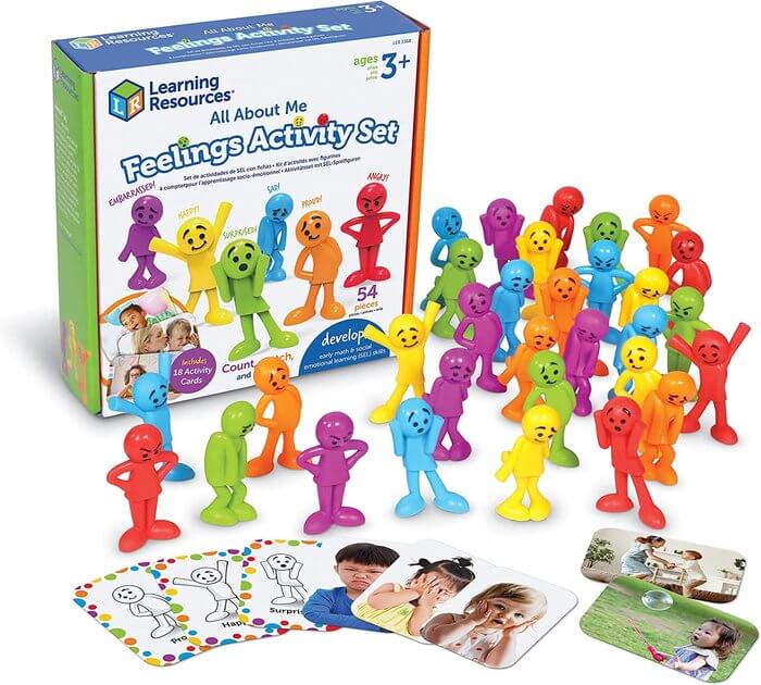 JUEGO ALL ABOUT ME SET ACTIVIDADES SOBRE LAS EMOCIONES | Learning Resources Educational Toys