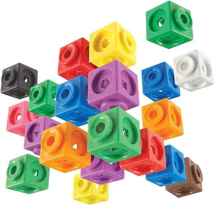 JUEGO SET DE 100 CUBOS MATHLINK | Learning Resources Educational Toys