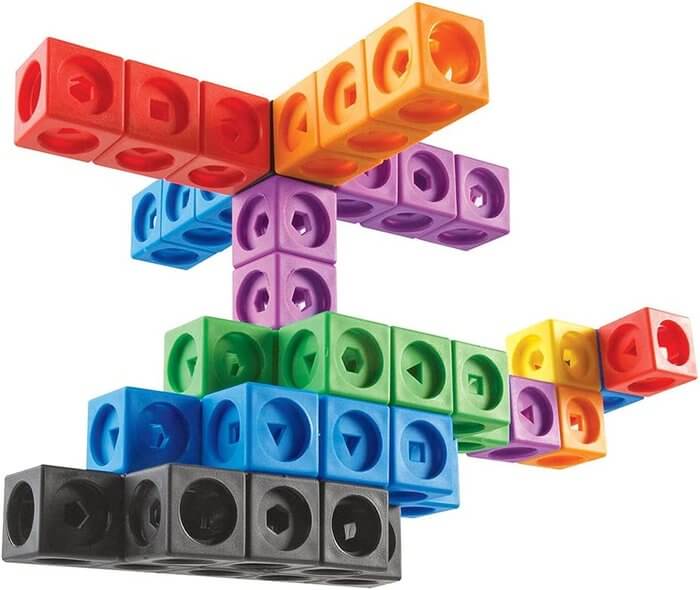 JUEGO SET DE 100 CUBOS MATHLINK | Learning Resources Educational Toys