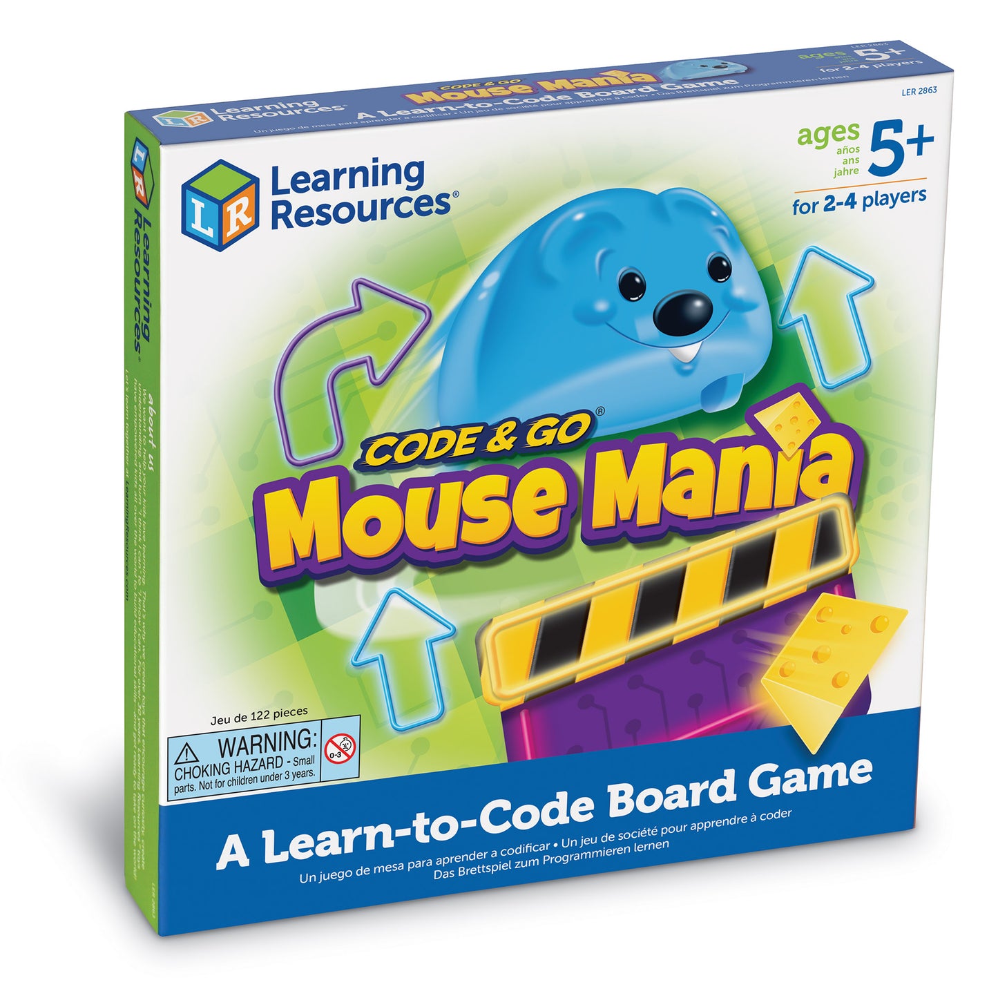 Code  & Go®  Robot Mouse Mania Board Game  Juego de Mesa |  Learning Resources