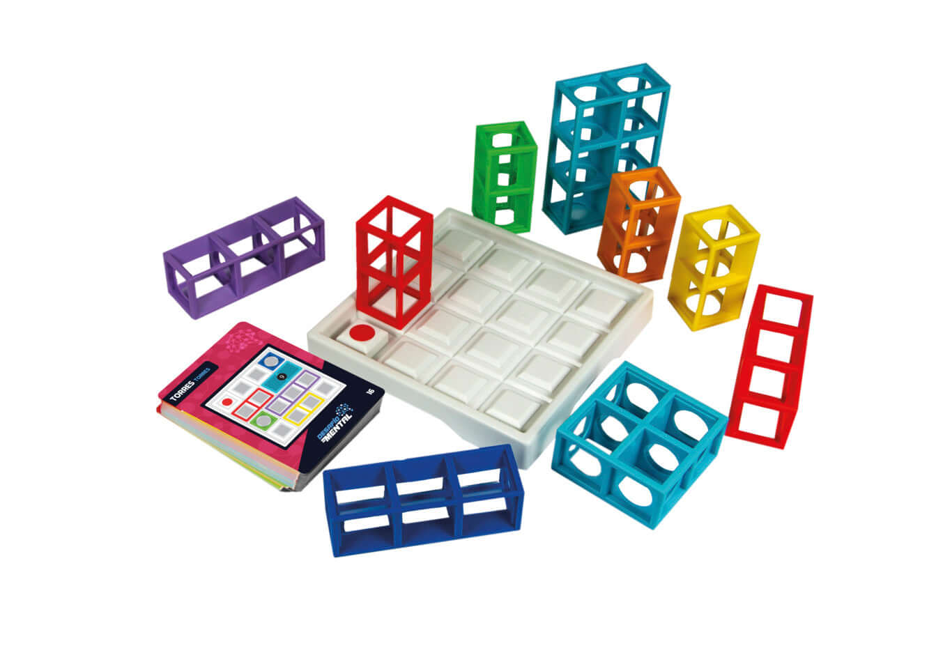 Torres - Desafío Mental - Juego de mesa - FALOMIR - Desde 8 años Board Games