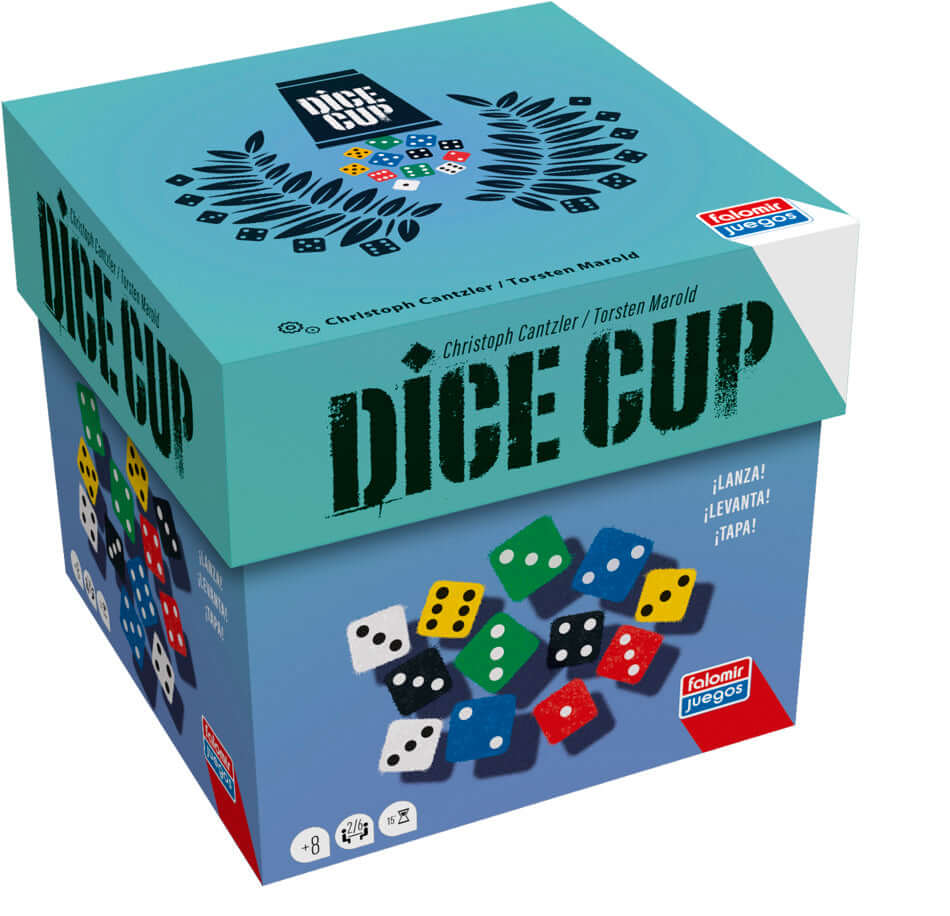 Dice Cup - Juego de mesa - FALOMIR - Desde 8 años Board Games