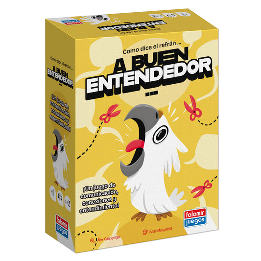A Buen Entendedor  - Juego de mesa - FALOMIR - Desde 8 años - 3 a 8 jugadores