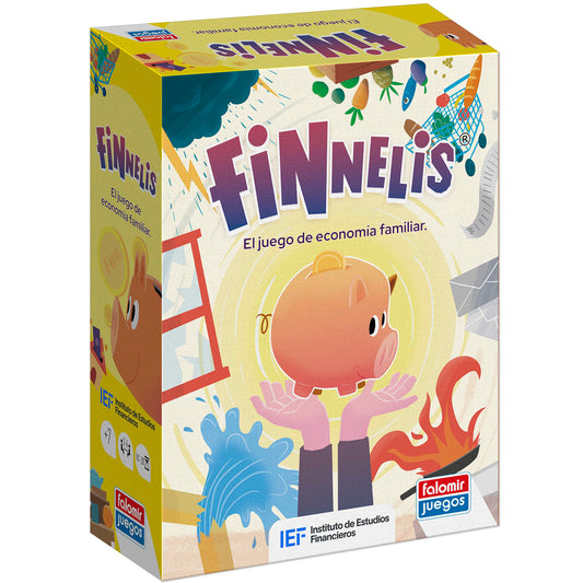 Finnelis - Juego de mesa - FALOMIR - Desde 7 años - 2 a 4 jugadores