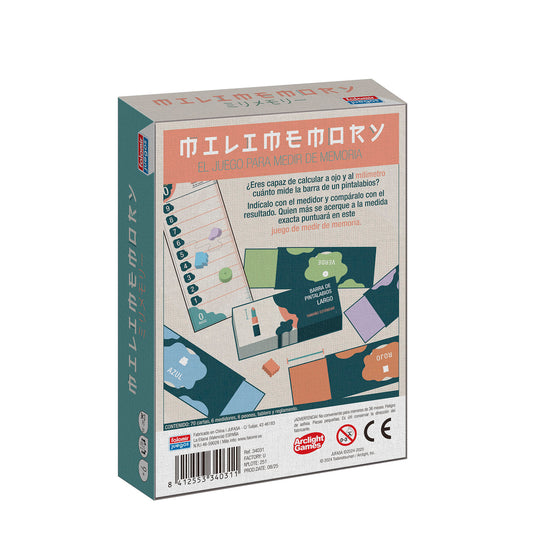 Milimemory - Juego de mesa - FALOMIR - Desde 6 años - 1 a 6 jugadores