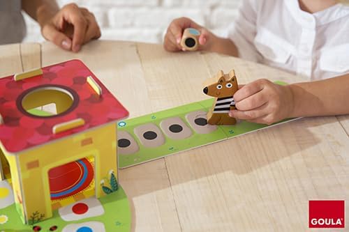 Los 3 cerditos - Juego de mesa - Goula - Desde 2 años Board Games