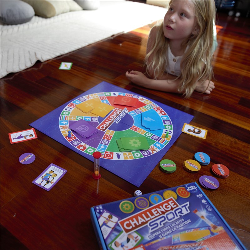 Challenge Sport  - Juego de mesa - Funtastic - Desde 3 años - 2 a 6 jugadores