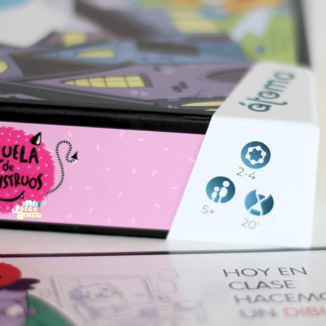 Escuela de monstruos - Juego de mesa - Atomo - Desde 5 años