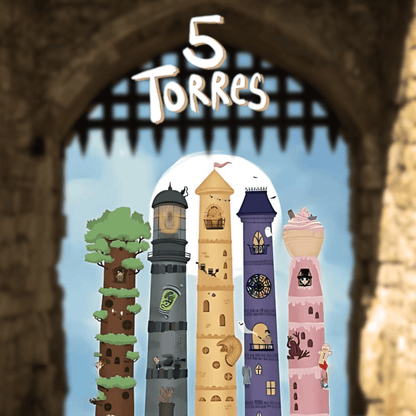 5 Torres - Juego de mesa - MALDITO GAMES - Desde 8 años
