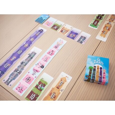 5 Torres - Juego de mesa - MALDITO GAMES - Desde 8 años