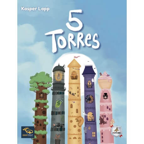 5 Torres - Juego de mesa - MALDITO GAMES - Desde 8 años