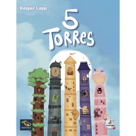 5 Torres - Juego de mesa - MALDITO GAMES - Desde 9 o más años Board Games