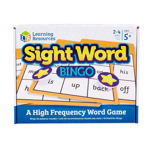 Sight Word Bingo | Bingo de palabras | +5 años | Learning Resources