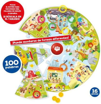 Búho 100 palabras - Juego de mesa - Funtastic - Desde 4 años Board Games