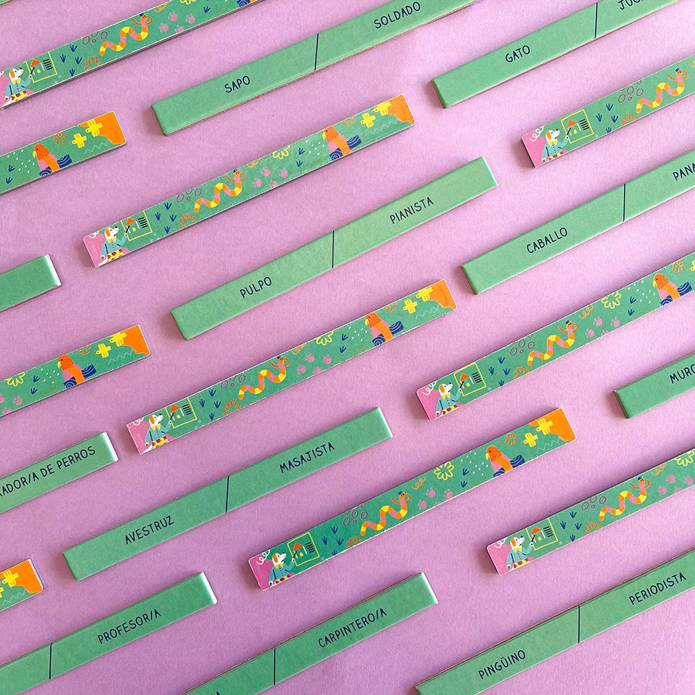 52 desafíos de mímica - Juego de mesa - The Happy Gang - Desde 5 años