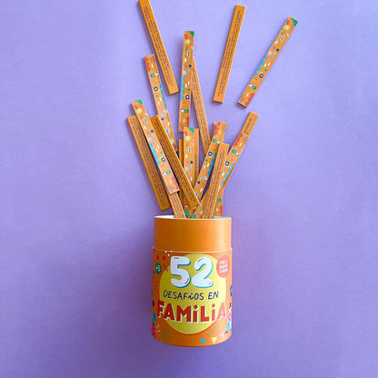 52 desafíos en familia - Juego de mesa - The Happy Gang - Desde 5 años