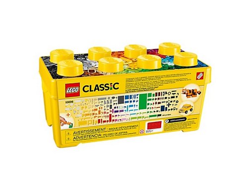 LEGO 10696 Classic Ladrillos e Ideas - 484 piezas con Caja de Almacenaje Lego incluida