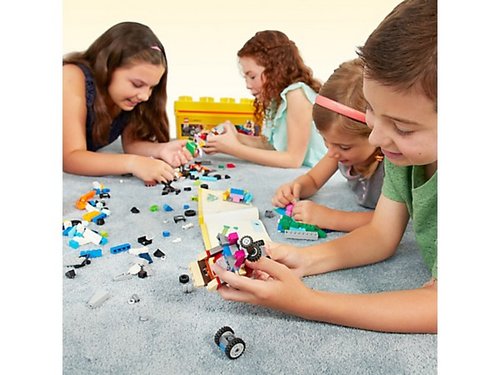 LEGO 10696 Classic Ladrillos e Ideas - 484 piezas con Caja de Almacenaje Lego incluida