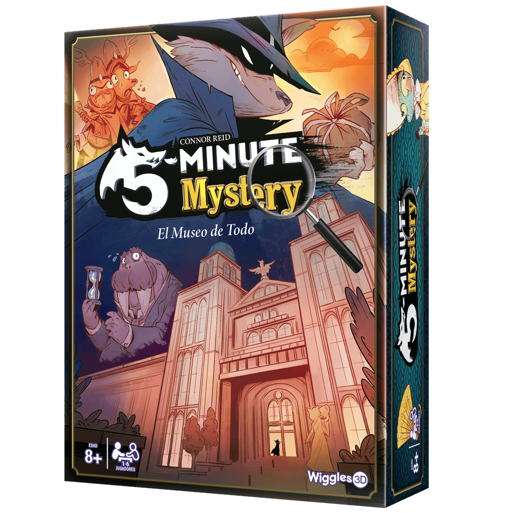 5 Minute Mistery - Juego de mesa - Asmodee - Desde 9 o más años Board Games