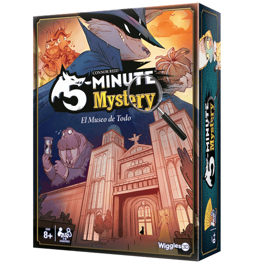5 Minute Mistery - Juego de mesa - Asmodee - Desde 9 o más años Board Games