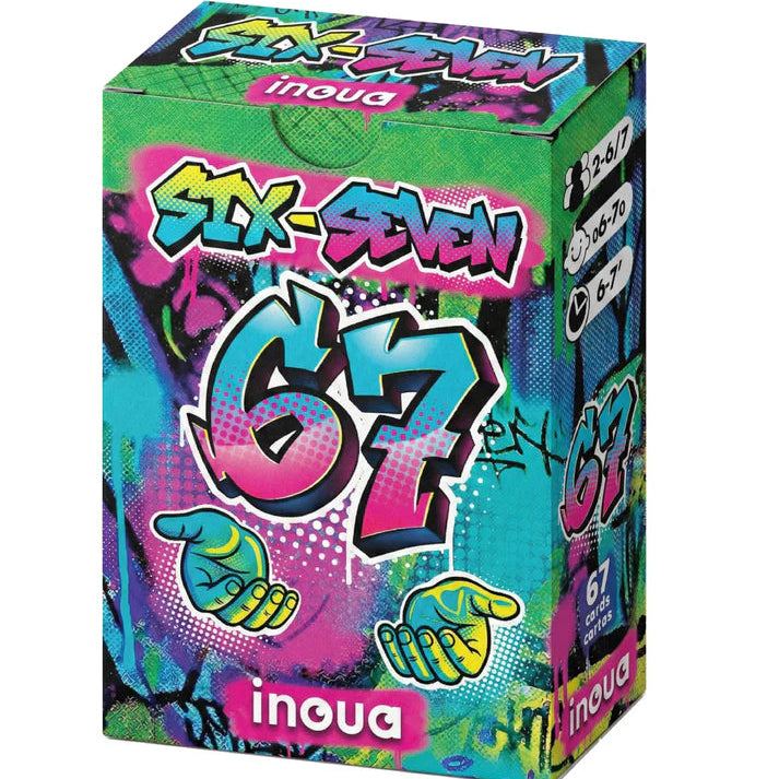 6-7 (Six Seven) - Juego de mesa - Inoua Games - 2-7 jugadores - 6+ años - 6-7 min