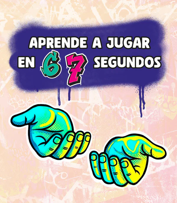 6-7 (Six Seven) - Juego de mesa - Inoua Games - 2-7 jugadores - 6+ años - 6-7 min
