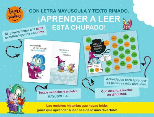 Aprender a leer en la Escuela de Monstruos 1 - La mascota más grandota | Sally Rippin Books