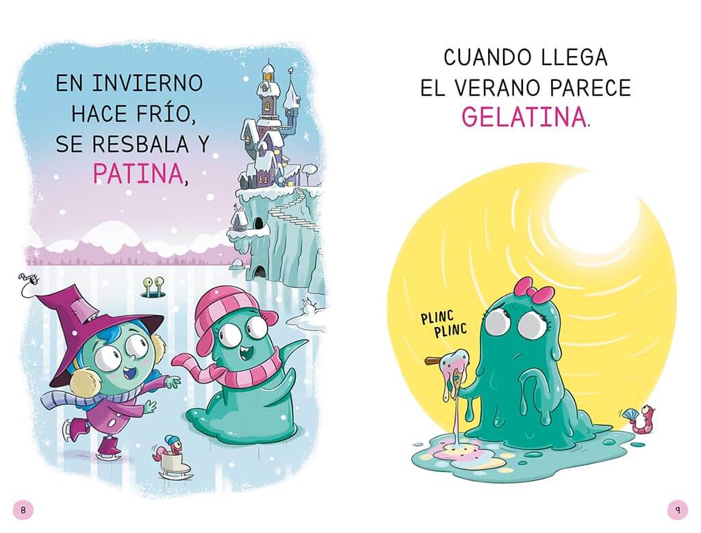 Aprender a leer en la Escuela de Monstruos 10 - Dame helado o me deshago | Sally Rippin Books